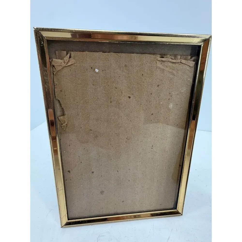 Gold Tone Picture Frame Lot 5x7 4x6 Dog Paw Bone Pet Frame Tabletop Decor